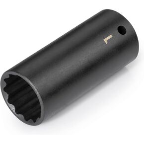 TEKTON 1/2 Inch Drive x 12 mm Deep 12-Point Impact Socket | SID23312