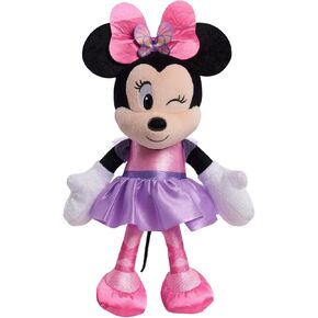 Disney Junior Minnie Mouse Small Plush Stuffed Animal, Officially Licensed Kids Toys for Ages 2 Up by Just Play