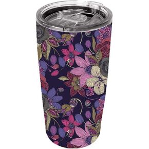 Lang Companies, Valentina Flourish 20 oz. Stainless Steel Tumbler by Valentina Harper