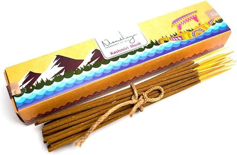 Nirmalaya Bel Patra Incense Sticks Agarbatti | Organic Incense Sticks | 100% Natural and Charcoal Free Agarbatti Sticks for Room (40 Sticks in a Pack) Floral Fragrance in Kuwait