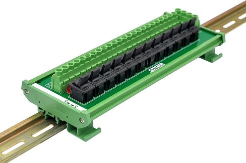 جدار جبل 12 قناة مجداف الروك التبديل التيار المتناوب 115 فولت 230 فولت وحدة توزيع الطاقة قطاع in Kuwait