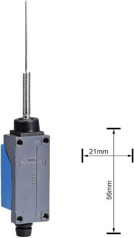 Uxcell ME-8169 القط ويسكي مرنة لفائف الربيع لحظة الحد التبديل 1NC + 1NO 5 قطعة ل CNC مطحنة 3D طابعة الباب التبديل in Saudi Arabia