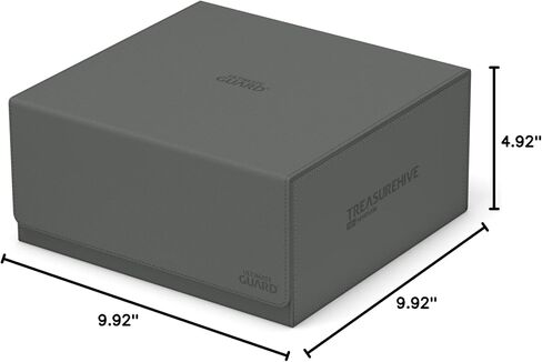 Ultimate Guard Treasurehive 90+, Magnetic Case for 90 Magnetic Card Cases (35pt) or Over 370+ Toploaders, Red, Magnetic Closure & Snaplock Mechanism in Kuwait