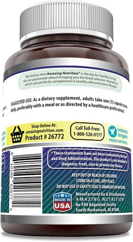 Amazing Formulas Alpha Lipoic Acid ALA 300mg Capsules Supplement | Non-GMO | Gluten Free | Made in USA (240 Count) in Kuwait