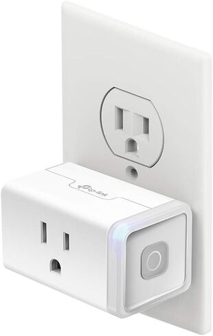 Kasa Smart Plug by TP-Link, Smart Home Wi-Fi Outlet Works with Alexa, Echo, Google Home & IFTTT, No Hub Required, Remote Control, 15 Amp, UL Certified, 1-Pack(HS103) , WHITE in Saudi Arabia