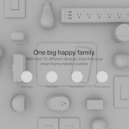 Kasa Smart Plug by TP-Link, Smart Home Wi-Fi Outlet Works with Alexa, Echo, Google Home & IFTTT, No Hub Required, Remote Control, 15 Amp, UL Certified, 1-Pack(HS103) , WHITE in Saudi Arabia