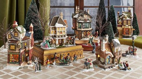 Department 56 Dickens' Village Ebenezer Scrooge's House Lit House, 8.25, Multicolor in Saudi Arabia