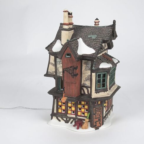 Department 56 Dickens' Village Ebenezer Scrooge's House Lit House, 8.25, Multicolor in Saudi Arabia