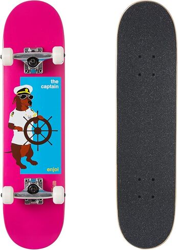 لوح التزلج Enjoi The Captain Youth FP - وردي - 7.25 بوصة in Kuwait