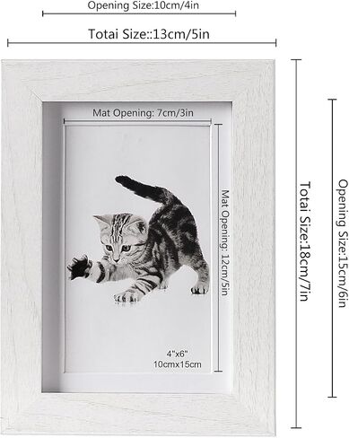 4x6 Inches Picture Frame Made Of HD plexiglass Designed To Display Pad Hinged Picture Frame For Desktop Display Picture Frame in Saudi Arabia