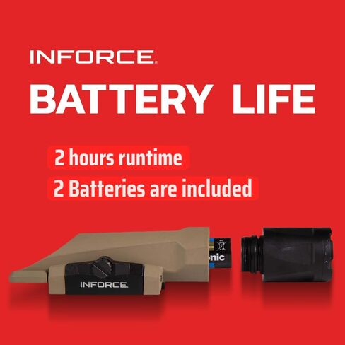 Inforce Gen 3 WMLx 1,100 Lumen Light (الأرض المظلمة المسطحة) in Saudi Arabia