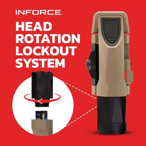 Inforce Gen 3 WMLx 1,100 Lumen Light (الأرض المظلمة المسطحة) in Saudi Arabia