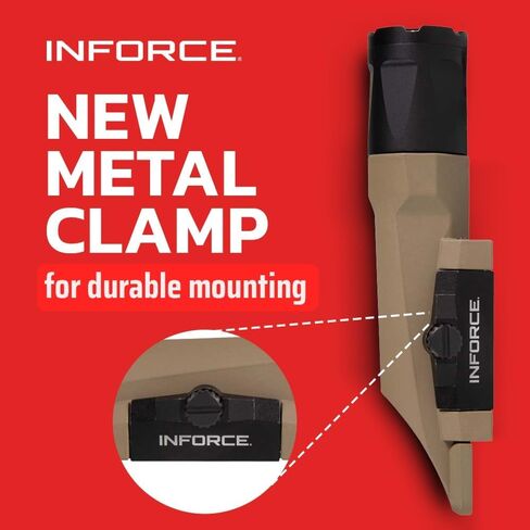 Inforce Gen 3 WMLx 1,100 Lumen Light (الأرض المظلمة المسطحة) in Saudi Arabia