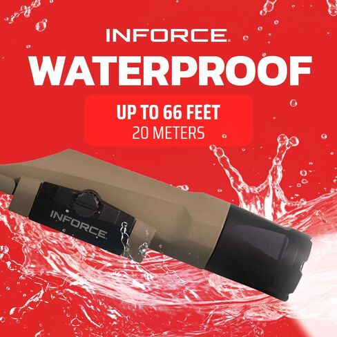 Inforce Gen 3 WMLx 1,100 Lumen Light (الأرض المظلمة المسطحة) in Saudi Arabia