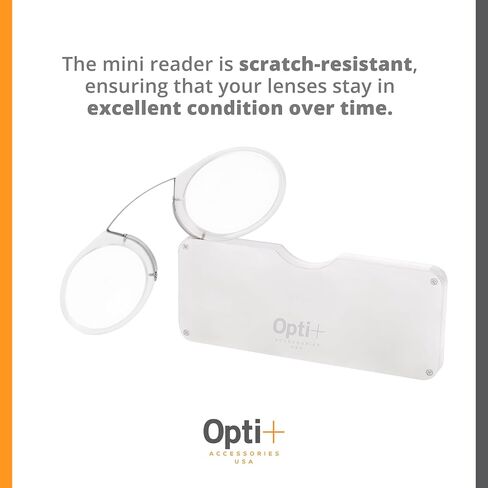 | Legless Nose Clip Reading Glasses | with Eyeglass Case | Reading Glasses for Women | Reading Glasses | Men Ar Glasses in Saudi Arabia