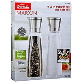 Trudeau Maison 9.5 inch Pepper and Salt Mill