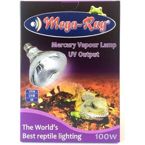 Mega-Ray Mercury Vapor Bulb - 160 Watts (120V)