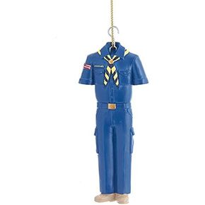 Kurt Adler 4-Inch Resin Cub Scout Uniform Christmas Ornament