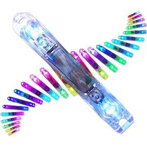 UltraPoi Ultralight LED Glow Stick (Individual) - Rainbow LED for Poi | Raves and Concerts