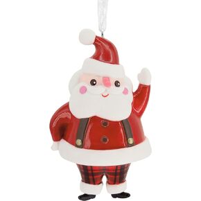 Hallmark Cozy Holiday Wishes Snow Globe Christmas Ornament