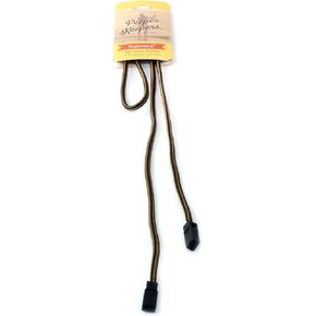 Eyeglass/Sunglass 27" Inch Retainer Cord Lanyard Black-Brown Stripe