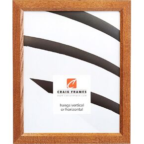 Craig Frames 8261610 Real Wood Grain Finish 15 by 23-Inch Picture/Poster Frame, 0.84-Inch Wide, Rich Brown