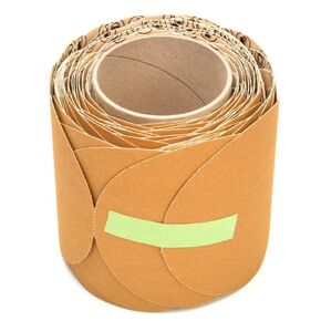 3M Stikit Paper Disc Roll 363I, PSA Attachment, Aluminum Oxide, 5" Diameter, P120 Grit (Roll of 100)