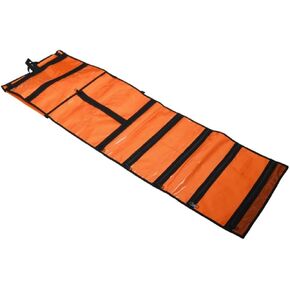 (Red - Medical Trauma Bag-All Purpose First Aid Bag, EMPTY Foldable Organizer Bag for Outdoor, Camping, Workplace, School, Home, Travel-Emergency Preparedness-First Aid Kit Bag-B.O.B.
