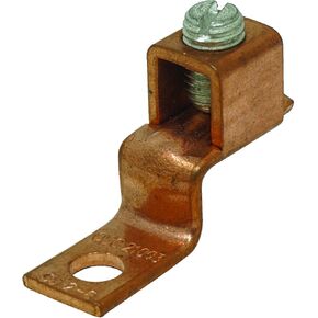Southwire 65180340 OLG2-8CQ2 Offset, 2PK Tongue Lug, Grey