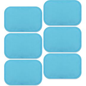 Ice Packs for Injuries, Reusable 2" x 4.5" - 6 Pack,Hot & Cold Pack, Ice Pack for Back Pain Relief, Flexible When Frozen,Cold Compress for Face,Back,Knee and Shoulder Injuries