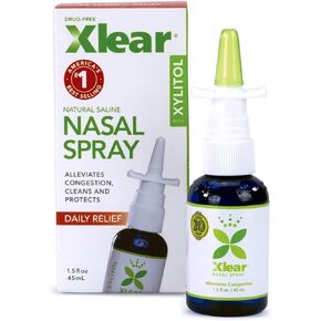 Xlear Nasal Spray with Xylitol, 1.5 fl oz (Pack of 12)
