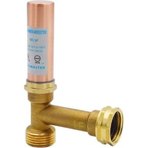 HYDRO MASTER Tee Water Hammer Arrestors, 3/4 in. FHT x 3/4" in. MHT