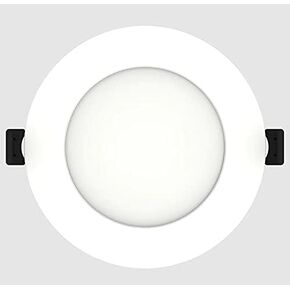 RAB WFRL6R139FA120WS Edge-Lit Wafer CCT Field Adjustable, 2700/3000/3500/4000/5000K All-in-one, No Housing Required (Smooth, 6")