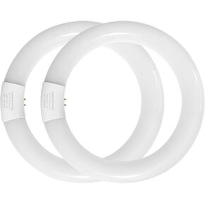 استبدال FC9T9 30 واط LED، 9 بوصات T9 LED لمبة إضاءة بديلة لمصباح الفلورسنت الدائري FCL30، قاعدة ضوء النهار G10q، عدد 2 in Kuwait