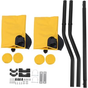 Inflatable Kayak Stabilizer PVC Canoe Outrigger Kit Boat Kayak Canoe Outrigger Stabilizer System Floating Balancing Boat Accessory for Floating Balancing Boat