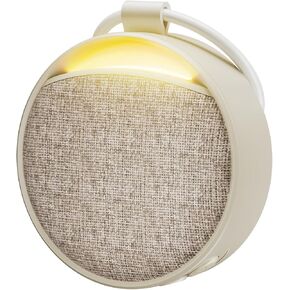 Hotmoon Portable White Noise Machine - Sound Machine with 8 Night Light Colors - 12 Soothing Sounds for Babies, Kids and Adults - Memory Function - 4 Timers - for Travel, On-The-Go, Registry Gift