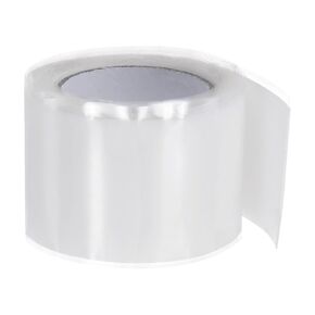 HARFINGTON Self Fusing Silicone Tape 1" x 3ft x 0.02" Waterproof Sealing Plumbing Rubber Tape for Water Pipe Hose Leak Silicone Grip Repair Seal, White