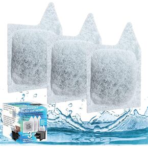 6 عبوات من خراطيش الفلتر من SW Products، خرطوشة بديلة لخزانات الأسماك من منتجات Koller، XS