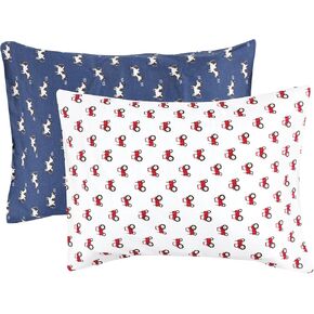 Hudson Baby Unisex Baby and Toddler Cotton Toddler Pillow Case, Forest Animals, One Size in Kuwait