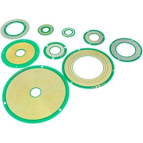 Taidacent PCB Pancake Slip Ring Rotating Connector Through Bore Slip Ring Electrical Rotary Joint 3/6/12 Wires ID 12.7mm/25.4mm /38.1mm /50mm (Inner hole 38.1mm 3 way)