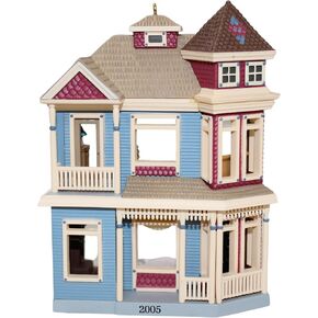 Hallmark Keepsake Ornament 2005 Repaint Special Edition Victorian Home Nostalgic Houses and Shops