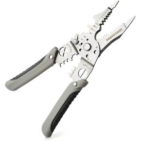 Wire Stripper Tool, Multi-function Wire Strippers Electrical, 9-in-1 Wire Cutter Wire Crimper, Adjustable AWG 6-16 Wire Stripping Tool, Wire Crimping Tool, Comfortable Grip and Refined Craftsmanship
