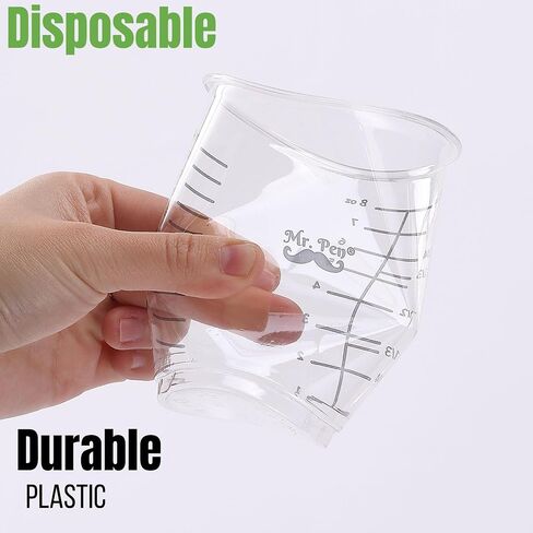 Mr. Pen- Disposable Measuring Cups for Resin, 8 oz, 20 Pack, Resin Mixing Cups, Plastic Measuring Cups for Resin, Epoxy Measuring Cups Disposable, Mixing Cups for Epoxy Resin, Resin Measuring Cups. in Saudi Arabia