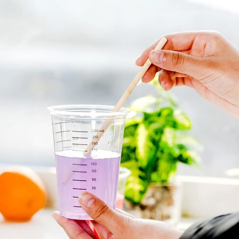 Mr. Pen- Disposable Measuring Cups for Resin, 8 oz, 20 Pack, Resin Mixing Cups, Plastic Measuring Cups for Resin, Epoxy Measuring Cups Disposable, Mixing Cups for Epoxy Resin, Resin Measuring Cups. in Saudi Arabia
