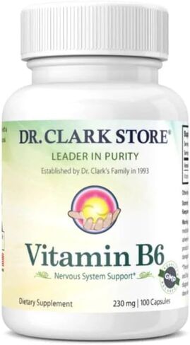 Dr. Clark Vitamin B2 Supplement, 300mg, 100 Gelatin Capsules in Saudi Arabia