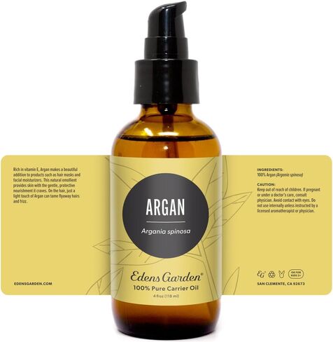 Edens Garden Hemp Seed Carrier Oil (Best for Mixing with Essential Oils, Cold Pressed), 4 oz in Kuwait