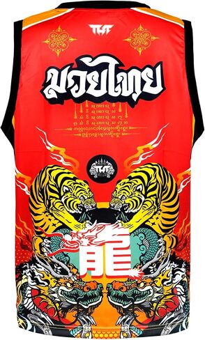 سترة Tuff الرياضية بدون أكمام Muay Thai Boxing Vest قميص للتمرين بدون أكمام لتدريبات اللياقة البدنية في صالة الألعاب الرياضية in Saudi Arabia