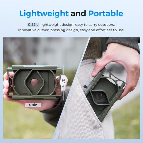 Upgraded Telescope Phone Adapter, Rotatable 360° Binocular Photo Adapter for Android & iPhone,Smartphone Holder Mount for Telescope,Monocular,Binocular,Spotting Scope,Microscope with Bluetooth Shutter in Saudi Arabia