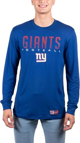 Ultra Game NFL Men's Super Soft Game Day Long Sleeve T-Shirt in Saudi Arabia