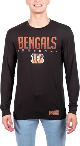 Ultra Game NFL Men's Super Soft Game Day Long Sleeve T-Shirt in Saudi Arabia